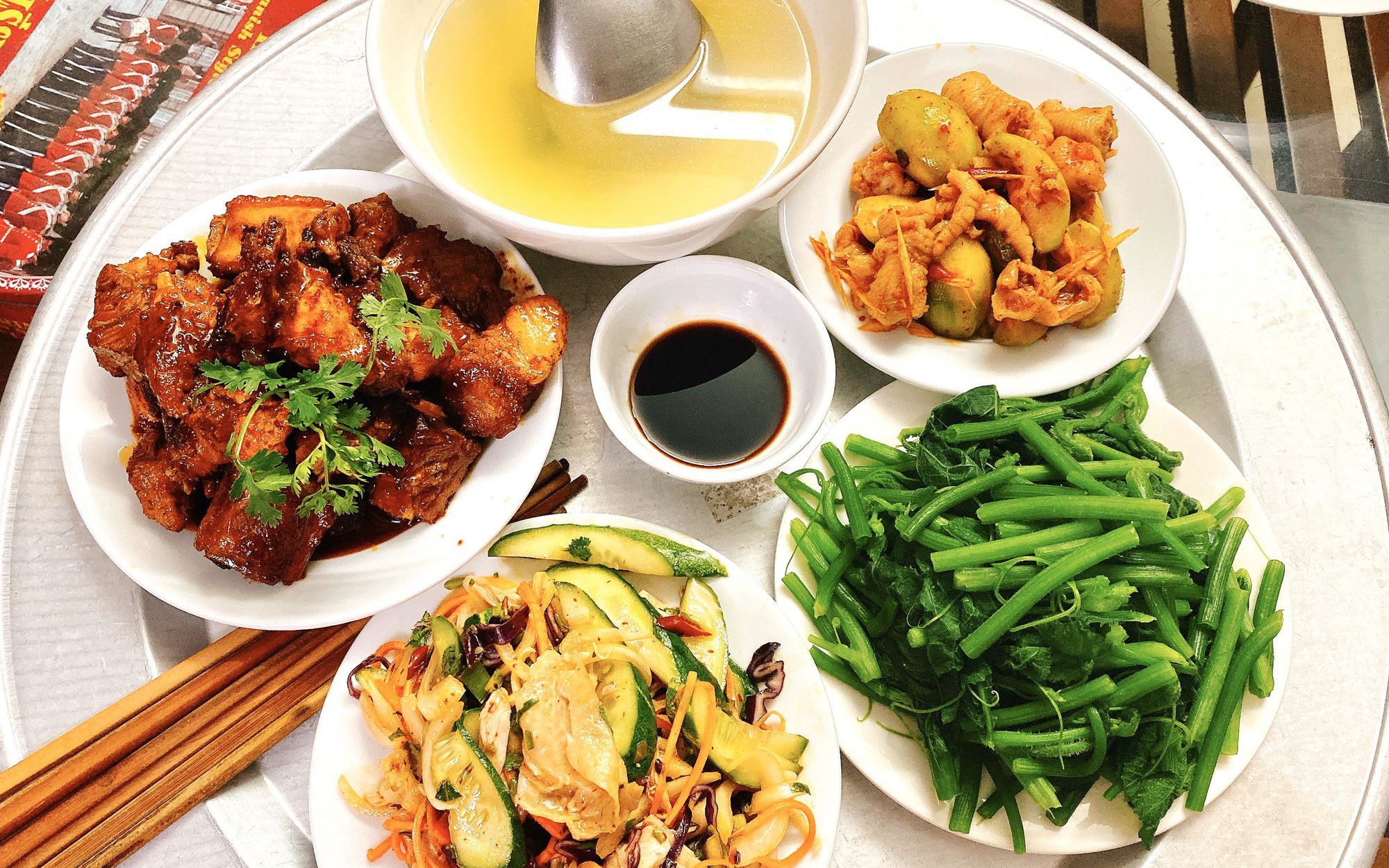 Món Rau Củ Chấm Kho Quẹt