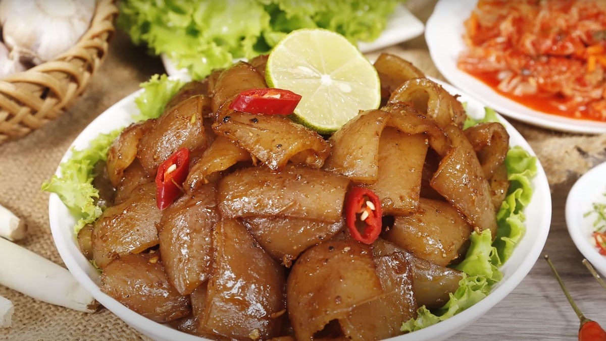 Da Heo Nướng Sả Ớt