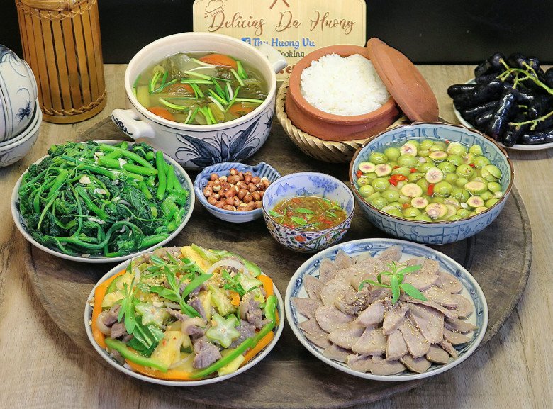 Canh Bí Xanh Nấu Tôm
